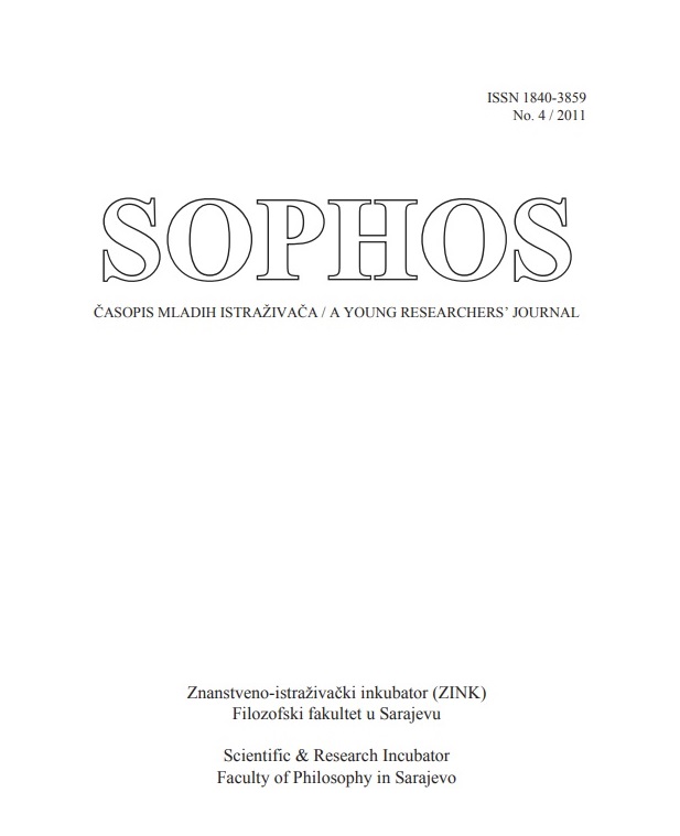 					View No. 4 (2011): Sophos:  A Young Researchers’ Journal
				